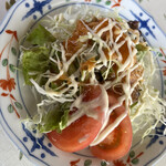 レストラン・シャレード - 自家製ドレッシングのサラダ