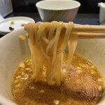 Japanese Soba Noodles 蔦 - 味噌つけ汁に白い麺