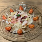 Cafe&LiveBar BRAN - タコのカルパッチョ
