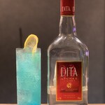 Cafe&LiveBar BRAN - カクテル チャイナブルー