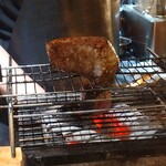 yokoyama - 肉調理中