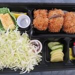 とんかつ&ハンバーグ たくとみ - 上ヒレカツ弁当(アップ）