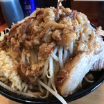 ラーメン二郎 - 大ラーメン　にんにくマシマシ・脂マシマシ。