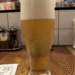 Bisutorosakabamarinkurabu - ビールもキンキン。金曜の夜の開放感にふさわしい。
