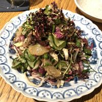 魚工房 としまや - 鰻と10種の夏香味野菜和え