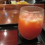 滋味 康月 - ブラッドオレンジジュース