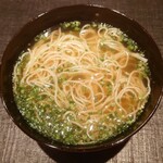 伯雲 - 鴨出汁のラーメン