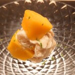 伯雲 - 甘味 宮崎のマンゴーと酢橘のシャーベット