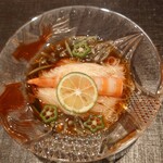 伯雲 - 車海老と蓴菜の冷たい素麺