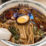 桂花ラーメン - 桂花ラーメン+サービス太肉+黒マー油