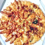 ピザーラ - 料理写真:ピザーラプルコギ＆ソーセージと厚切りベーコンのミートソース(ハーフ＆ハーフM)　2290円