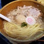 塩そば専門店 桑ばら - 青唐辛子とボクと肉スタつけ