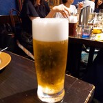 ダバ インディア - ⚫サッポロ黒ラベル生ビール