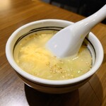 丸明 - 玉子スープハーフ