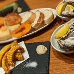 魚とワインはなたれThe Fishand Oysters - 