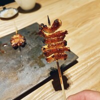 焼鳥 まこ - 皮焼き