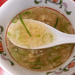 餃子の王将 - 玉子スープ