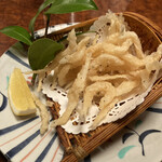 Izakaya Takemasa - 白魚の唐揚げ