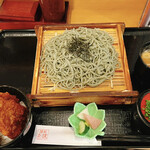 Sakedo Koro Iro Dama - ミニタレカツ丼＋へぎ蕎麦
