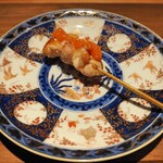 薪鳥新神戸 - 高坂鶏 肩 + ハリッサ