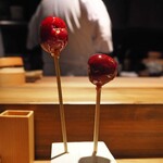 薪鳥新神戸 - 果実飴