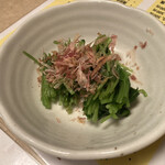 焼鶏館 - 三つ葉のおひたし