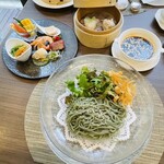 中国料理 桃李 - 翡翠冷麺のセット