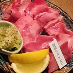 ラム焼肉専門店 lamb ne - 厚切りタン元