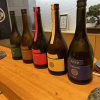 鮨 浩也 - 新政　カラーズ全種　飲み比べ