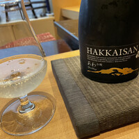 鮨 浩也 - 乾杯　八海山あわ