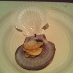 旬鮮炭火焼 獺祭 - ベビー帆立酒蒸し