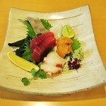 文 - 刺身盛合わせ