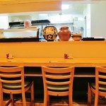 文 - カウンター席