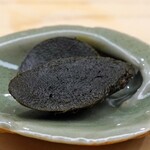 日本橋蛎殻町 すぎた - アワビの肝の味噌漬け