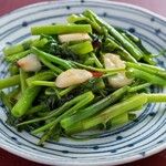 Stir-fried seasonal vegetables Stir-fried green vegetables