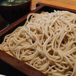 尾張屋 - セットの麺大盛り