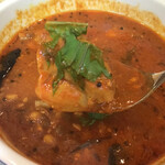 カリーライス専門店エチオピア - いつもより粘度が高いスープ