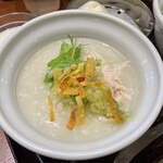 謝朋殿 粥餐庁 - 蒸し鶏のお粥