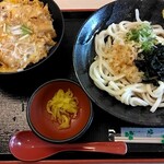 Tokutoku Udon - イカ天丼ランチ