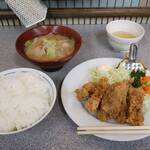 野上屋食堂 - カキフライ定食