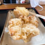 こだわり八輻 - 揚げたてとり天