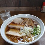 らーめん 水澄 - しょうゆらーめん（大）全部のせトッピング