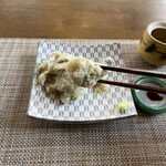 石臼挽き蕎麦香房 山の実 - 塩をつけて(*´꒳`*)