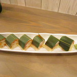 酒嚢飯袋 - 富山名産マスの寿司＠850円