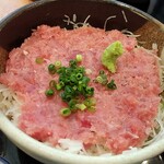 蕎麦遊膳 花吉辰 - ネギトロ丼（大盛）