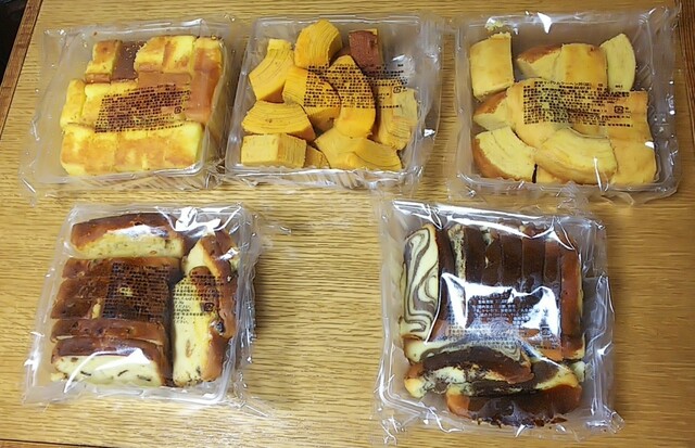 アウトレットスイーツ☆板バウム レモン＆オレンジ✨️オレンジピール入り