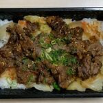 Yakiniku No Matsuya - カルビ1.5倍弁当＠焼肉の松屋新大阪店（2021年2月某日）