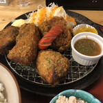 のんちゃん食堂 希々屋 - ブリカツ定食