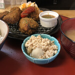 のんちゃん食堂 希々屋 - ブリカツ定食