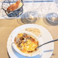 La Brianza - トリュフグラタンピエモンテ風サマートリュフ混ぜ混ぜ♪何回いただいても飽きませんよ〜いつもいつも美味しいです♡